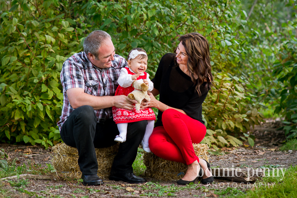 Fall Family Session - A Cute Family of Three