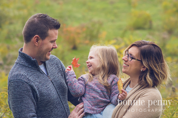 Fall Family Session - Loving this family of three